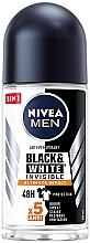 Fragrances, Perfumes, Cosmetics 5-in-1 Men Roll-On Deodorant Antiperspirant - Nivea Men Black & White Invisible Ultimate Impact 5in1 Roll-On