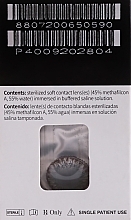 Gray Contact Lenses, 2 pcs - Clearlab Clearcolor 55 — photo N12