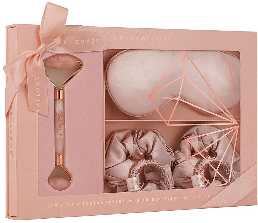 Set - Crystallove Rose Quartz Home SPA Set — photo N1