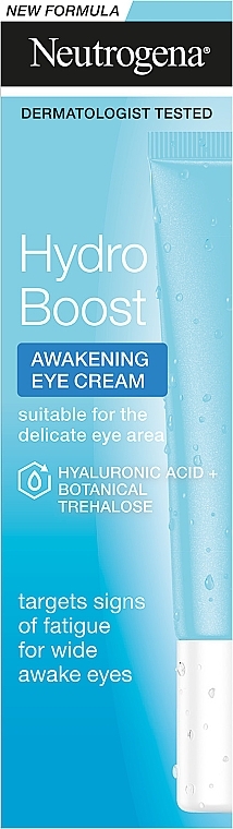 Eye Cream - Neutrogena Hydro Boost Eye Awakening Gel Cream — photo N2