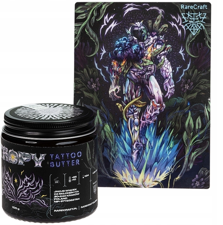 Tattoo Care Butter - RareCraft Tattoo Butter Entropy — photo N1