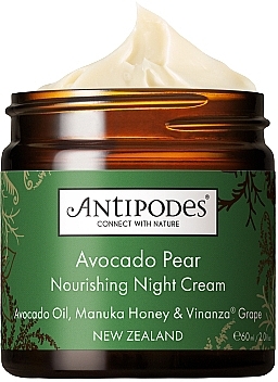 Nourishing Night Face Cream - Antipodes Avocado Pear Nourishing Night Cream — photo N1