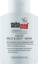 Cleansing Face and Body Lotion with Pump - Sebamed Liquid Face and Body Wash — photo N7