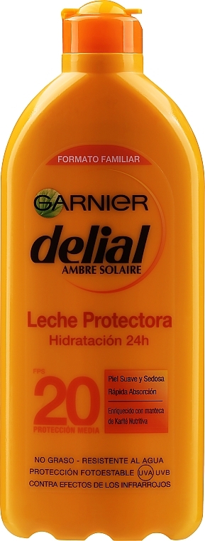 Sunscreen Milk SPF 20 - Garnier Ambre Solaire Waterproof Protection Lotion SPF 20 — photo N3