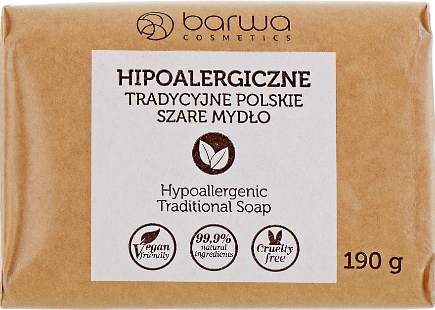 Natural Soap - Barwa Hypoallergenic Traditional Soap — photo N1