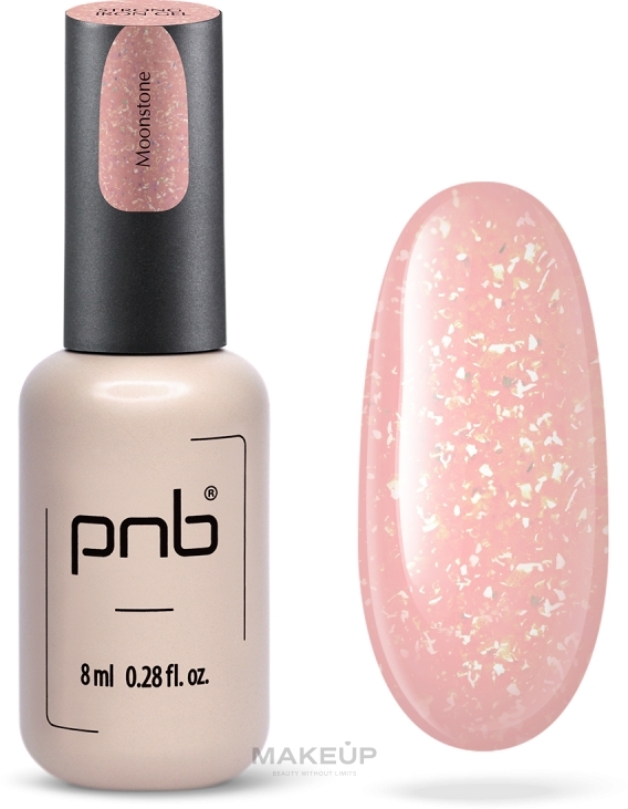 Modeling Low-Temperature Nail Gel - PNB Strong Iron Gel — photo Moonstone