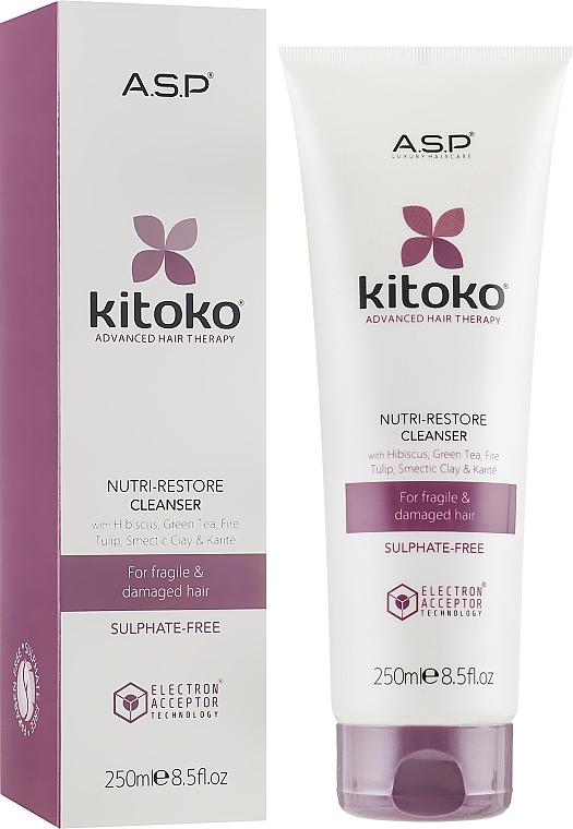 Repair Shampoo - Affinage Kitoko Nutri Restore Cleanser — photo N1