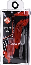 Eyebrow Tweezers, TE-10/2 - Staleks Pro Expert 10 Type 2 — photo N3