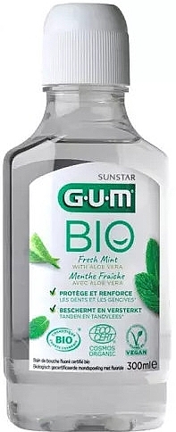 Fresh Mint Organic Mouthwash - Sunstar Gum Bio Fresh Mint — photo N1