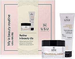 Set - Usu Cosmetics Rutina K-Beauty Dia (foam/120ml + cr/50ml) — photo N1