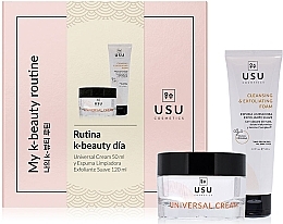 Fragrances, Perfumes, Cosmetics Set - Usu Cosmetics Rutina K-Beauty Dia (foam/120ml + cr/50ml)