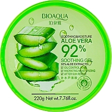 Face & Body Gel - Bioaqua Aloe Vera 92% Soothing Gel — photo N14