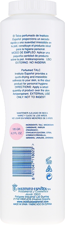 Foot Care Talc - Instituto Espanol Super Talc — photo N2