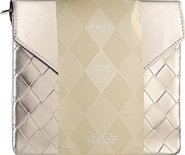 Fragrances, Perfumes, Cosmetics セット - Kiko Milano Holiday Premiere Essential Eyes & Lip Gift Set (lip/mask/1pc + pat/1pc + lip/mask/1pc +bag)