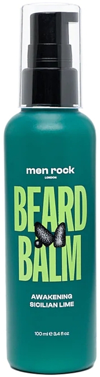 Beard Balm - Men Rock Beard Balm Awakening Sicilian Lime — photo N3
