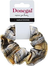 Fragrances, Perfumes, Cosmetics Hair Tie, FA-5641, yellow and white - Donegal