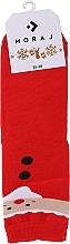 Fragrances, Perfumes, Cosmetics Women Christmas Socks, SLS250-019, red - Moraj