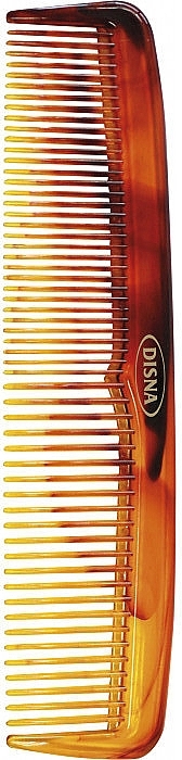 Hair Comb 12.5 cm, PE-19, with rounded teeth - Disna — photo N1