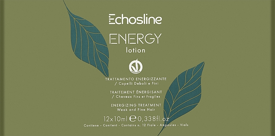 Energizing Ampoule Lotion for Thin & Weak Hair - Echosline Energy Lotion — photo N1