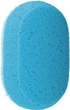 Fragrances, Perfumes, Cosmetics Oval Bath Sponge, light blue - LULA