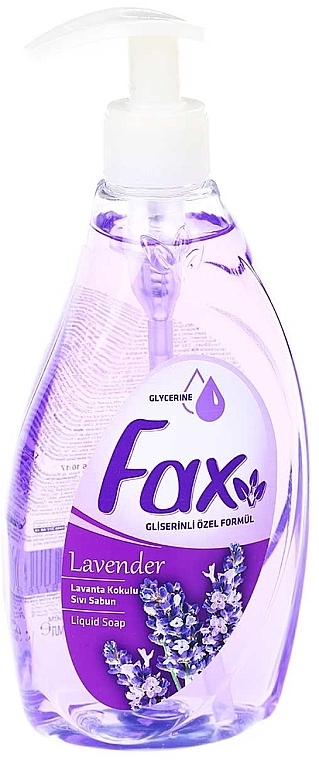 Liquid Soap "Lavender" - Fax Soap — photo N1