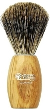 Fragrances, Perfumes, Cosmetics Shaving Brush, olive wood - Dovo Shaving Brush Olive Wood