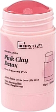 Fragrances, Perfumes, Cosmetics Pink Clay Face Cleansing Stick - IDC Institute Pink Clay Detox Face Cleansing Stick