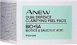 Facial Peel Pads - Avon Anew Dual Defence Biotics & Salicylic Acid Clarifying Peel Pads — photo N4