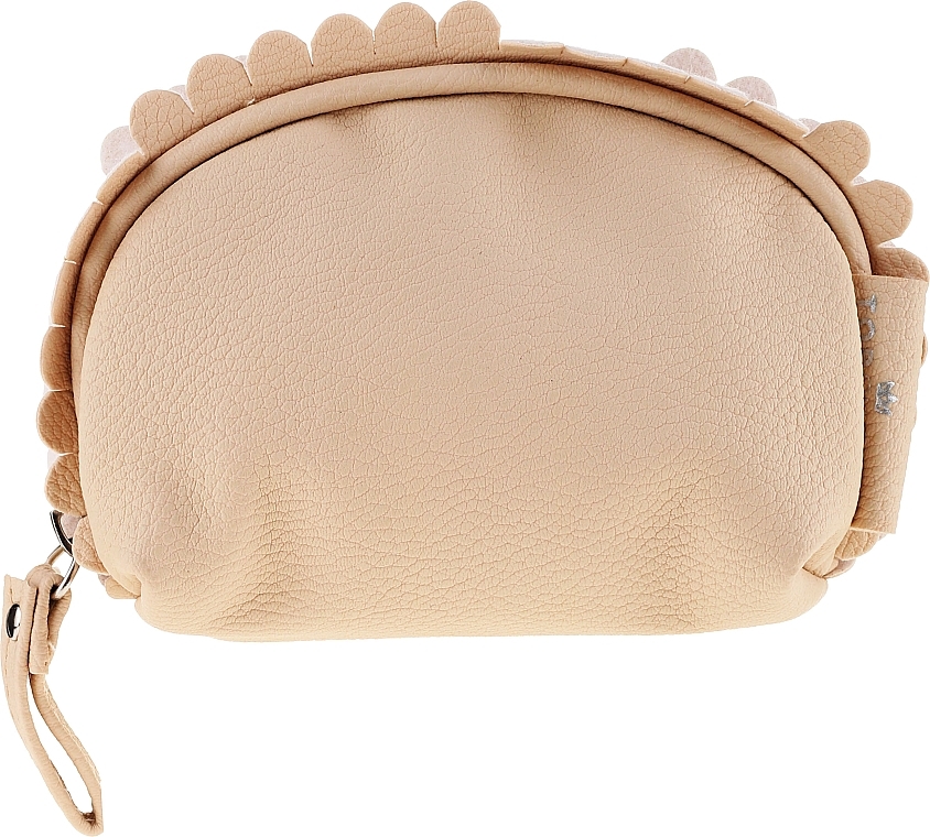 Cosmetic Bag "Frill", 96235, beige - Top Choice — photo N1