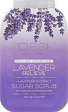 Pedicure Set "Lavender" - Voesh Pedi In A Box Deluxe Pedicure Lavender Relieve — photo N4