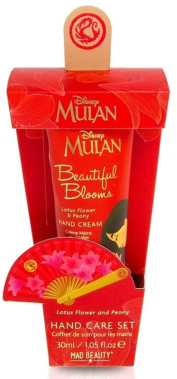 Fan Mirror - Mad Beauty Disney Mulan Beautiful Blooms Mirror — photo N3