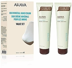 Fragrances, Perfumes, Cosmetics Set - Ahava Deadsea Water Mineral Hand Cream (h/cr/2x150ml)