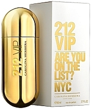 Fragrances, Perfumes, Cosmetics Carolina Herrera 212 VIP - Eau (mini size)