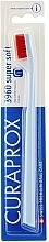 Toothbrush "Super Soft", blue-red - Curaprox — photo N1