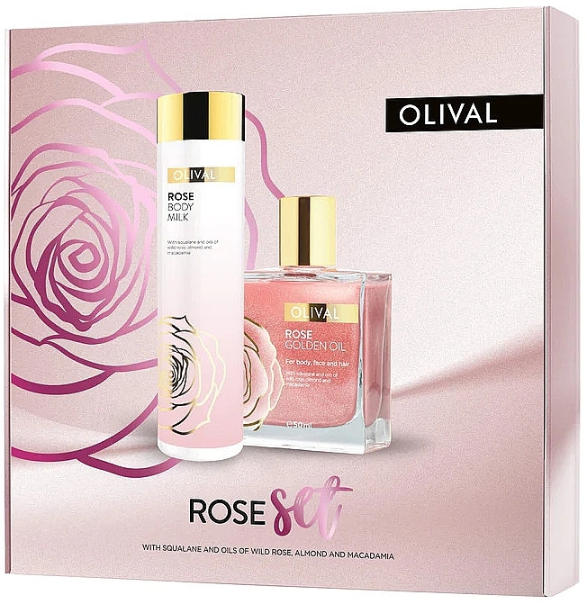 Set - Olival Rose Set (b/milk/200ml + b/oil/50ml) — photo N1