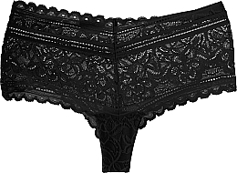 Fragrances, Perfumes, Cosmetics Women High-Waisted Lace Boyshorts, black - Moraj