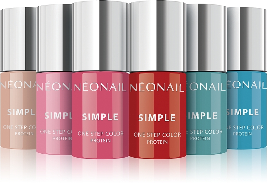 Nail Gel Polish - NeoNail Simple One Step Color Protein — photo N9