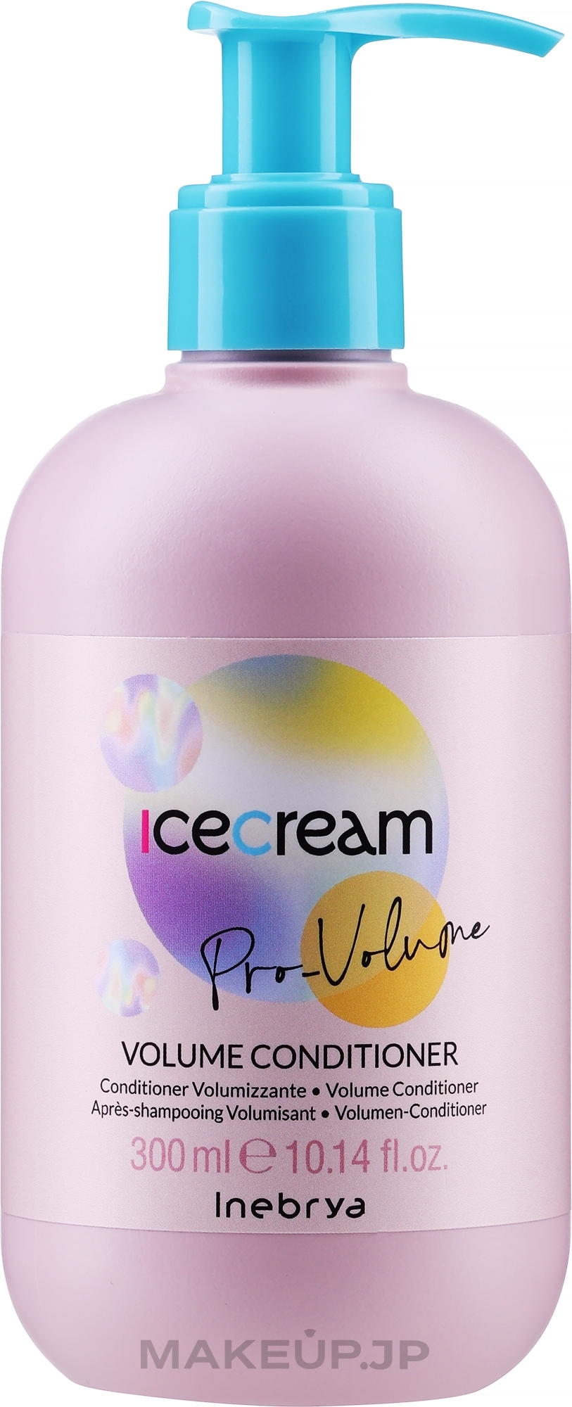 Thin Hair Conditioner - Inebrya Ice Cream Pro-Volume Conditioner — photo 300 ml