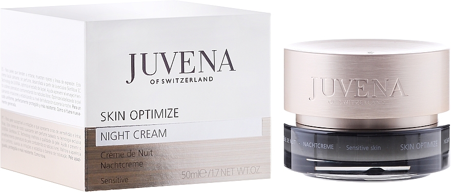 Facial Night Cream for Sensitive Cream - Juvena Skin Optimize Night Cream Sensitive Skin — photo N7