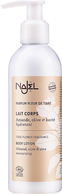 Perfumed Body Milk "Tiare Flower" - Najel Organic Body Milk Tiare Flower — photo N4