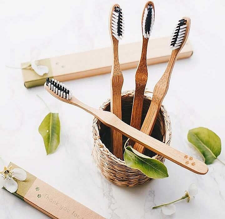 Bamboo Toothbrush, medium - Bambaw Bamboo Toothbrush — photo N5