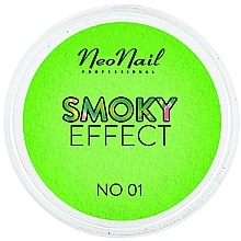 Fragrances, Perfumes, Cosmetics Neon Nail Pigment "Smoky Effect" - NeoNail Professional Smoky Effect (01 -Green)