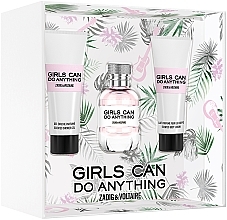 Fragrances, Perfumes, Cosmetics Zadig & Voltaire Girls Can Do Anything - Set (edp/50ml + b/lot/75ml + sh/gel/75ml)