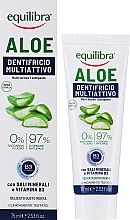 Toothpaste "Triple Action" - Equilibra Aloe Gel — photo N2