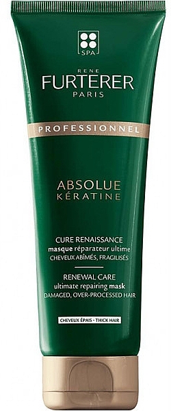 Repair Mask for Thick Hair - Rene Furterer Absolue Keratine Thick Hair Mask — photo N7