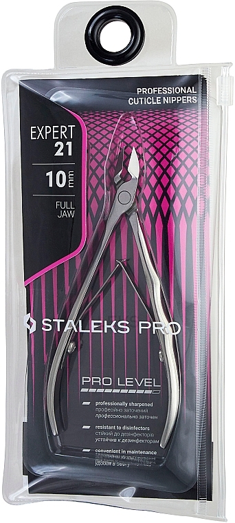 Manicure Nippers NE-21-10 - Staleks Pro Expert — photo N1