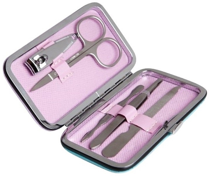 Manicure Set, pink - IDC Institute Sweet & Pretty — photo N2