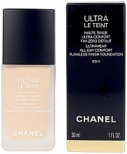 Fragrances, Perfumes, Cosmetics Long-Lasting Tinted Face Fluid - Chanel Ultra Le Teint Fluide
