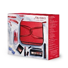 Fragrances, Perfumes, Cosmetics Set - Shiseido Christmas Blockbuster Beauty Essentials (conc/50ml + demaq/125ml + f/cr/15ml + f/cr/15ml + mascara/11.5ml + eye/shadow/5.2g + eye/liner/0.4ml + blush/4g + lipstick/4g)