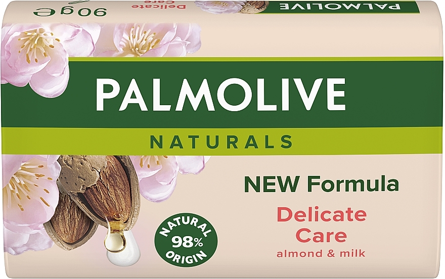 Almond Milk Soap - Palmolive Natural Delicate Care with Almond Milk Soap — photo N2